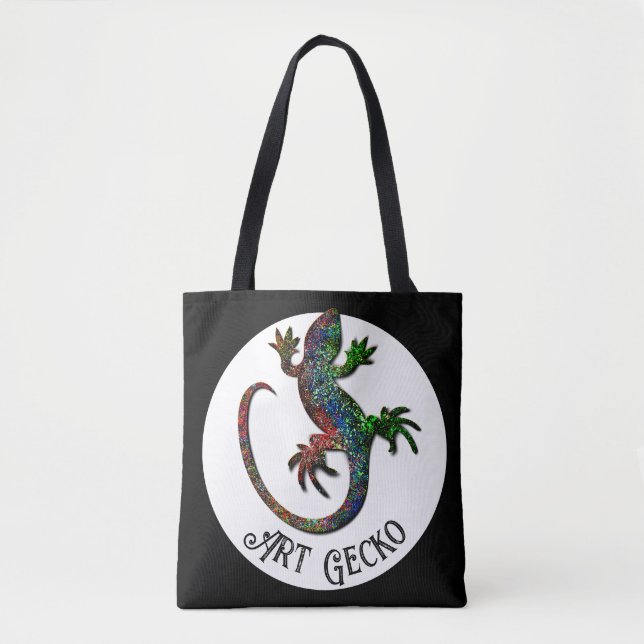 Bolsa Tote Art Gecko (Frente)