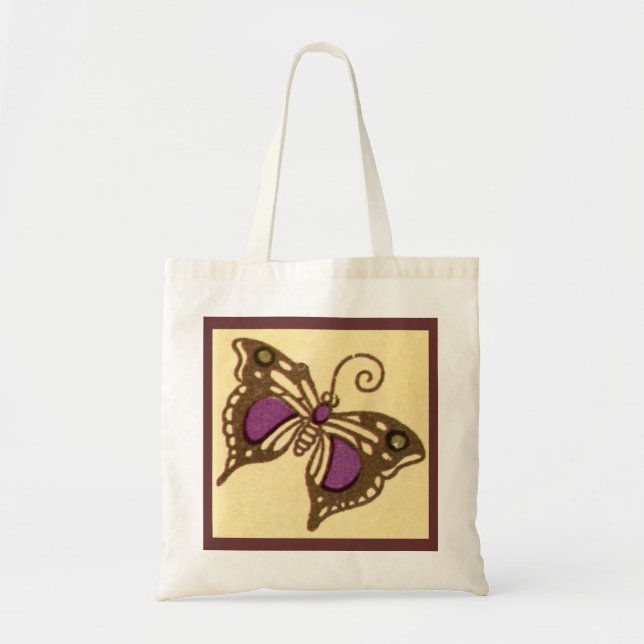 Bolsa Tote Art Nouveau Butterfly - Bag (Frente)