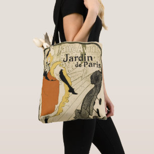 Bolsa Tote Art Nouveau Dancer Jane Avril, Toulouse Lautrec