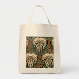 Bolsa Tote Art Nouveau padrão nº 9