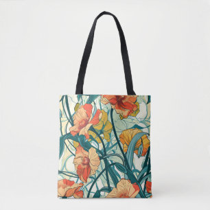 Bolsa Tote Art Nouveau Pattern