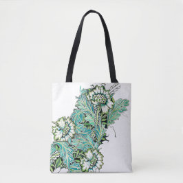 Bolsa Tote Art nouveau william morris anenome floral