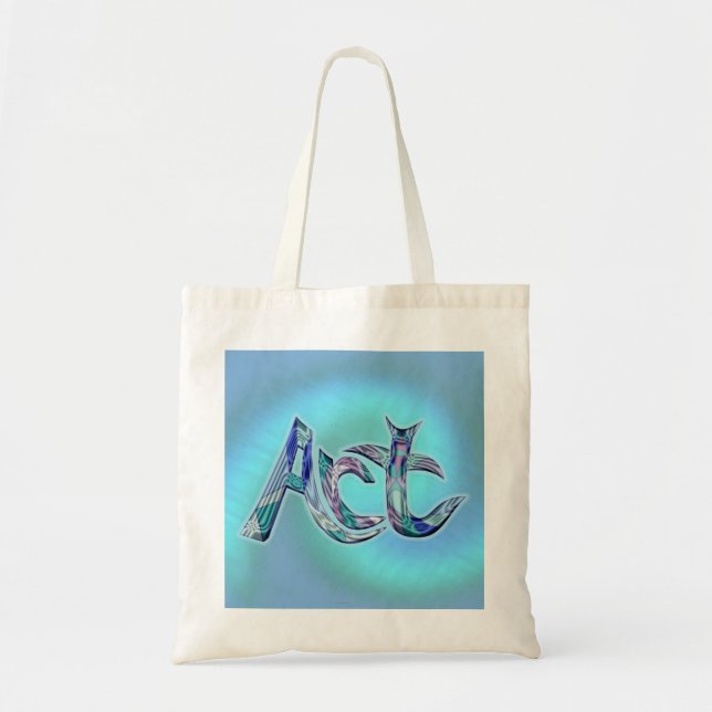 Bolsa Tote Arte a palavra (Frente)