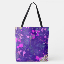 Bolsa Tote Arte Abstrata: a Mente Criativa