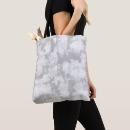 Bolsa Tote Arte abstrata à venda Textura de mármore cinza Dec