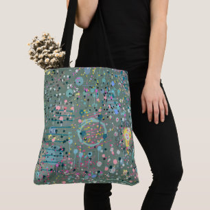 Bolsa Tote Arte abstrata: Através do prado