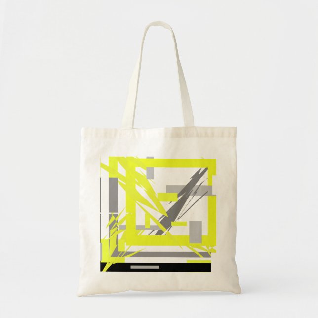 Bolsa Tote Arte abstrata de energia poderosa (Frente)