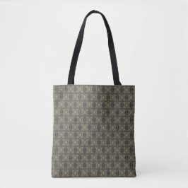 Bolsa Tote Arte abstrata em aquarela amarela escura