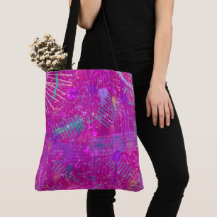 Bolsa Tote Arte Abstrata: Uma Verdadeira Personalidade