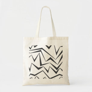 Bolsa Tote Arte abstrato moderna, dinâmica, simples, ousada