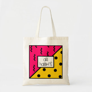 Bolsa Tote Arte Acontece 🎨