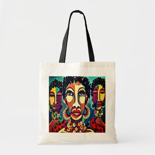 Bolsa Tote Arte africana Tote Bag (Frente)