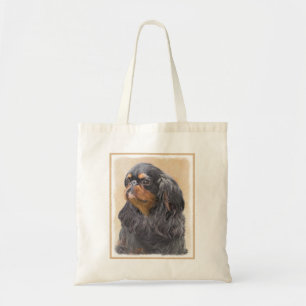 Bolsa Tote Arte Animal Original Pintura Inglesa Toy Spaniel