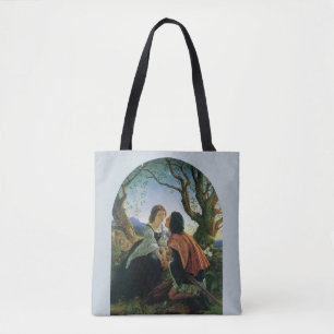 Bolsa Tote Arte Antiga, Amantes ao Crepúsculo, Sir Joseph Noe