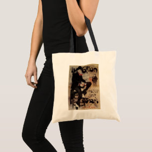 Bolsa Tote Arte Antiga Arte Nova Le Grillon, Homem Bebendo Ce