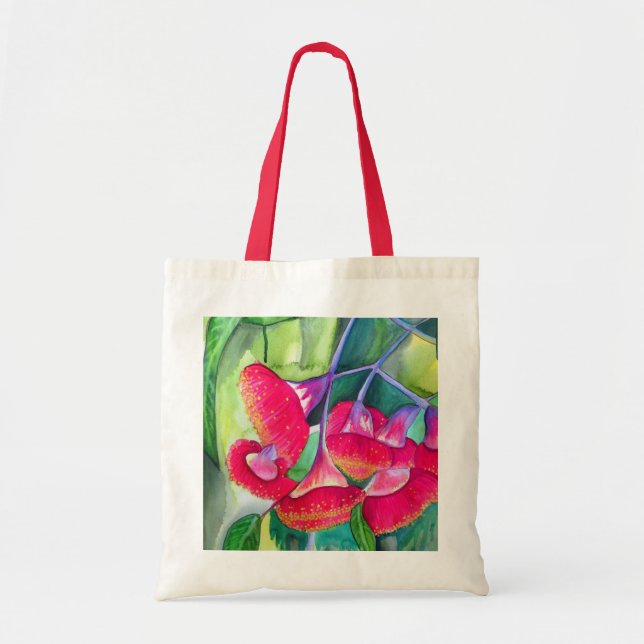 Bolsa Tote Arte aquarela australiana (Frente)