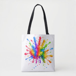 Bolsa Tote Arte Artista Pintor Colorido Pintura 