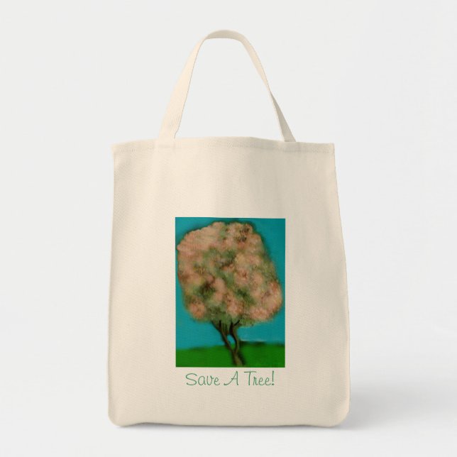 Bolsa Tote Arte Árvore Tote Bag (Frente)