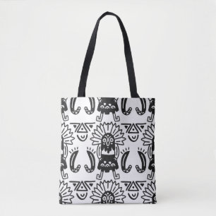 Bolsa Tote Arte Asttec - Padrão Lizard