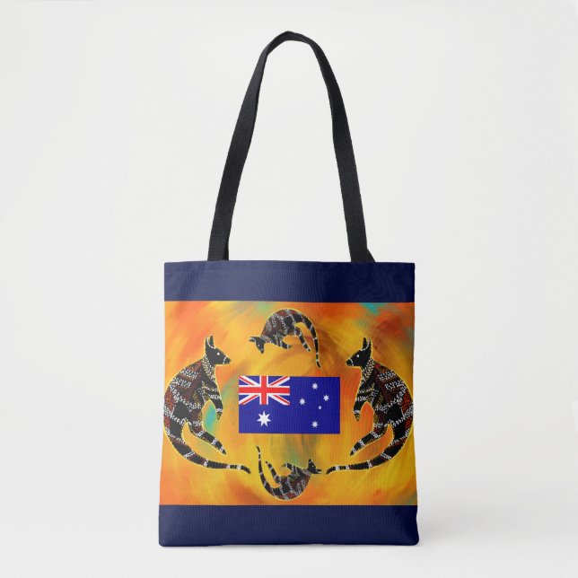 BOLSA TOTE ARTE AUSTRALIANA (Frente)
