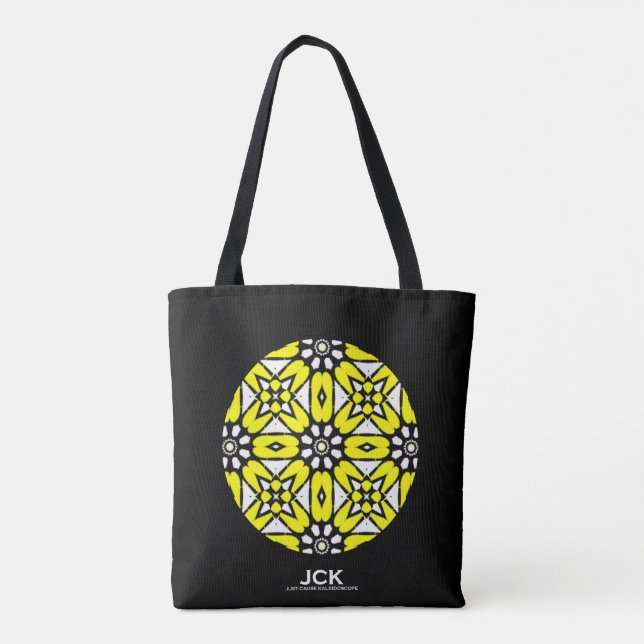 Bolsa Tote Arte caleidoscópica do volume 153 (Verso)