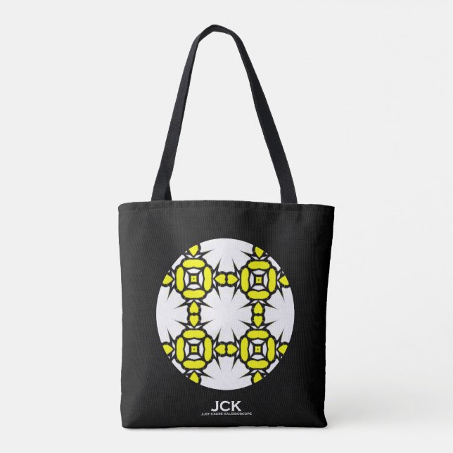 Bolsa Tote Arte caleidoscópica do volume 155 (Verso)