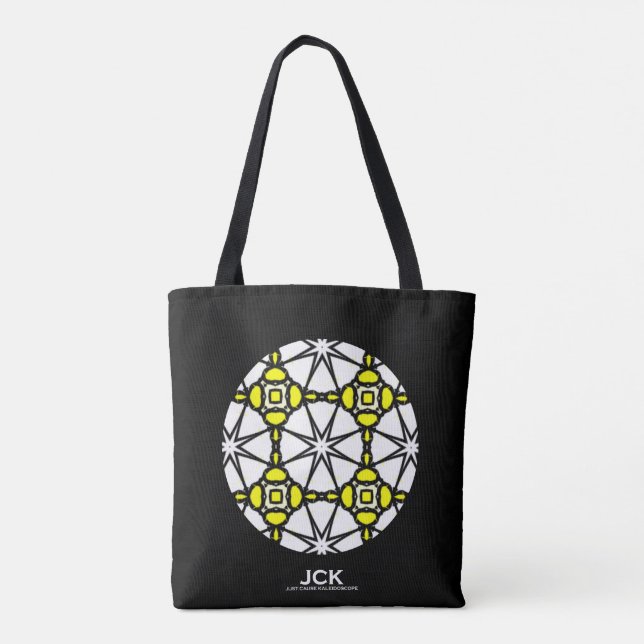 Bolsa Tote Arte caleidoscópica do volume 157 (Verso)