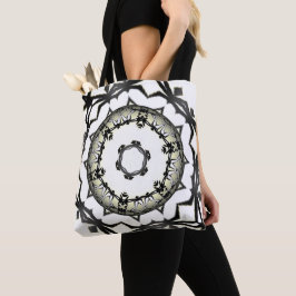Bolsa Tote Arte caleidoscópica do volume um a vinte e um
