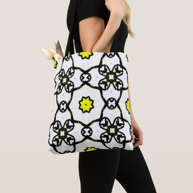 Bolsa Tote Arte caleidoscópica do volume um quarenta e seis (Close Up)