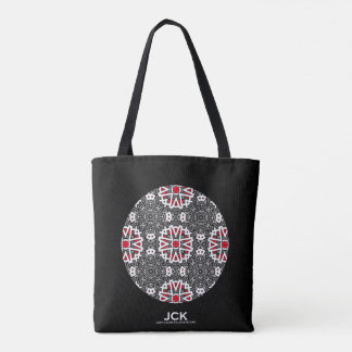Bolsa Tote Arte caleidoscópio do volume dezesseis nove