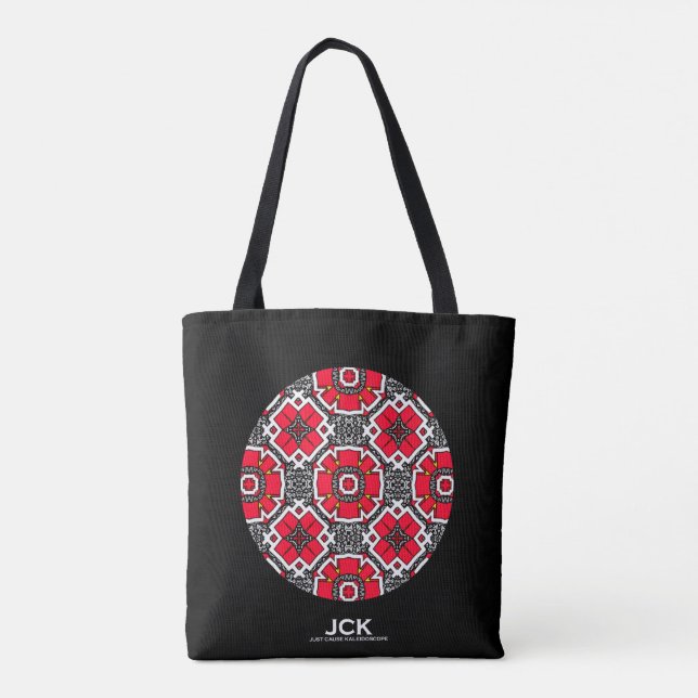Bolsa Tote Arte caleidoscópio do volume dezesseis sete (Verso)