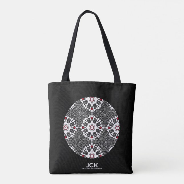 Bolsa Tote Arte caleidoscópio do volume dezesseis treze (Verso)