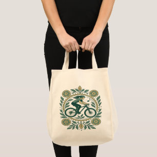 Bolsa Tote Arte Cíclica Feminina Inspirada Na Natureza - Boho