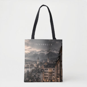 Bolsa Tote Arte Cinematicamente Monocromática da Cidade de In