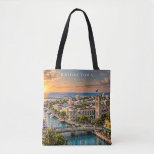 Bolsa Tote Arte Cinematográfica Monocromática da Cidade de Br