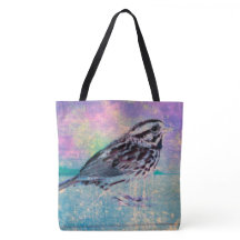 Arte Colorida de Pássaros Abstrato: Canhão Vibrant