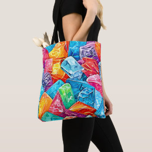 Bolsa Tote Arte Cristal Vibrante
