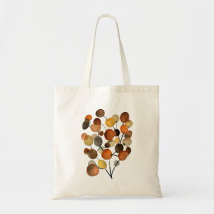 Bolsa Tote Arte da Terra de outono abstrato
