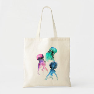 Bolsa Tote Arte de aquarelas cegas