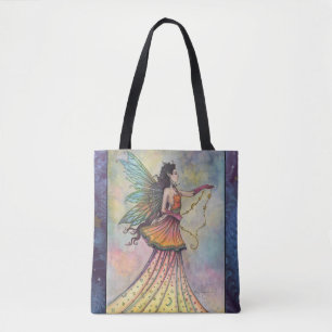 Bolsa Tote Arte de Fantasia da Fada Celestarra por Molly Harr