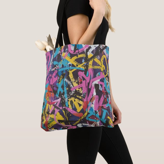 Bolsa Tote Arte de Grafite (Close Up)