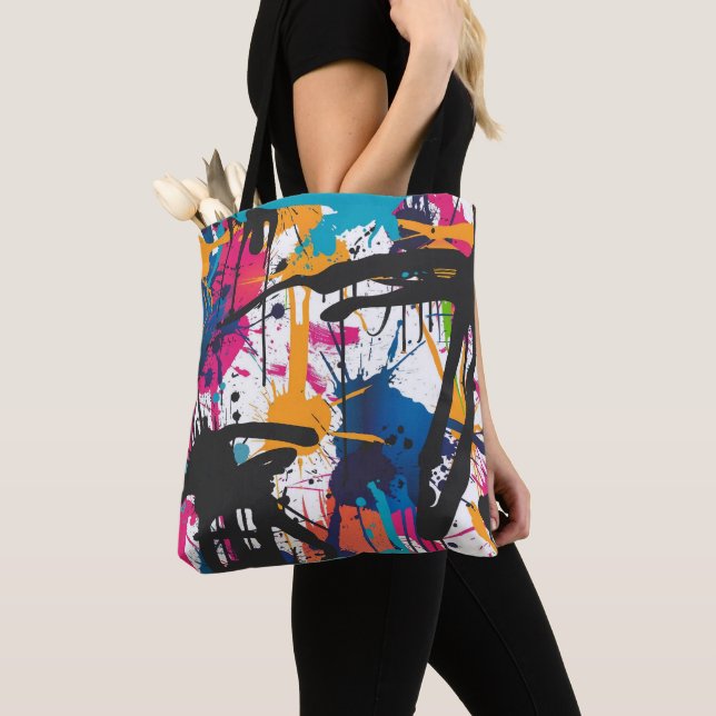 Bolsa Tote Arte de Grafite (Close Up)