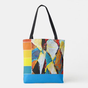 Bolsa Tote Arte de Grafite de meio século