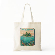 Arte de mergulho no recife de coral vintage Raja A