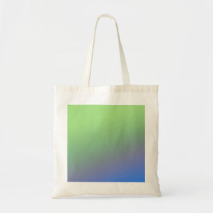 Bolsa Tote Arte de padrão de textura abstrata arco-íris verde