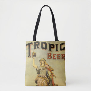 Bolsa Tote Arte de rótulo de produto vintage, Gladiador da ce
