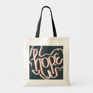 Bolsa Tote Arte de Rua Urbana Neon Esperança