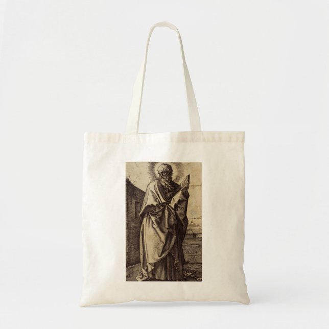 Bolsa Tote Arte de São Paulo Apóstolo Mestre das Nações (Frente)