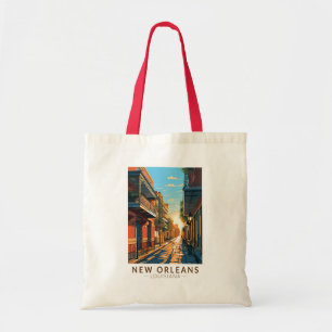 Bolsa Tote Arte de Viagem do Quarteirão Francês de Nova Orlea