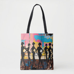 Bolsa Tote Arte do Ballet (#2) pintura a óleo